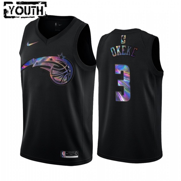 NBA Orlando Magic Trikot Chuma Okeke 3 Iridescent HWC Collection Swingman - Kinder